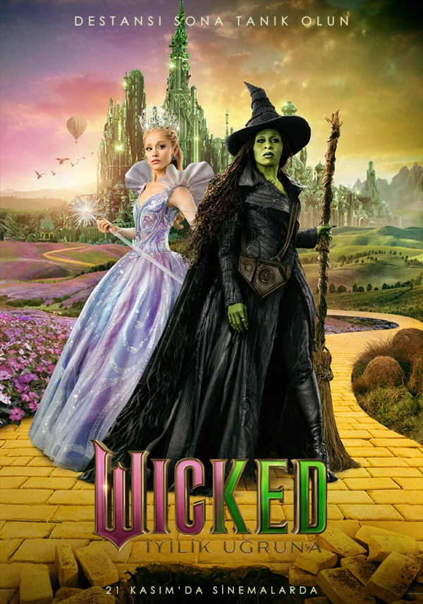 Wicked: İyilik Uğruna (2025) film posteri
