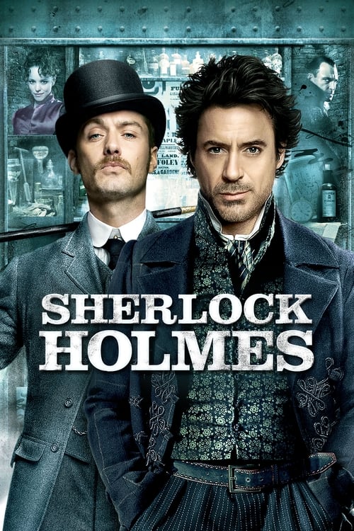Sherlock Holmes (2009) film posteri