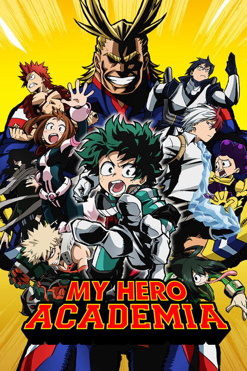 My Hero Academia (2016) film posteri
