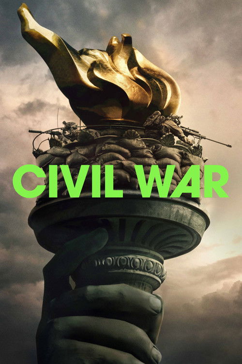 Civil War (2024) film posteri