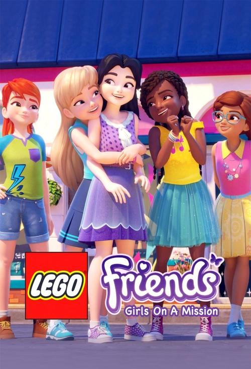 LEGO Friends: Girls on a Mission (2018) film posteri