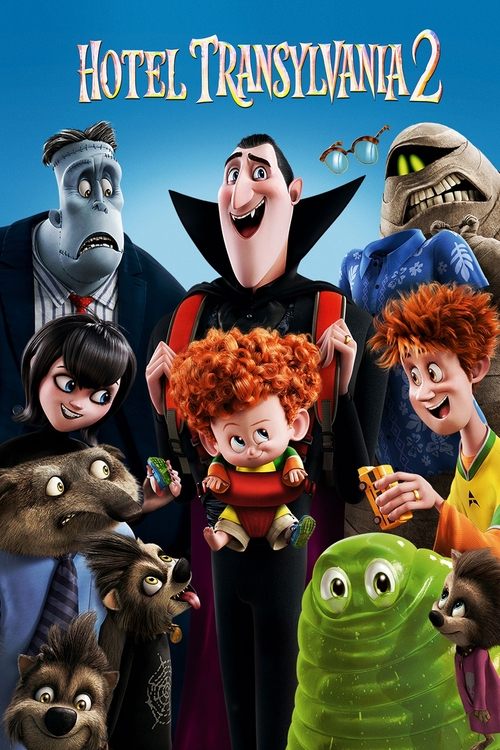 Hotel Transylvania 2 (2015) film posteri