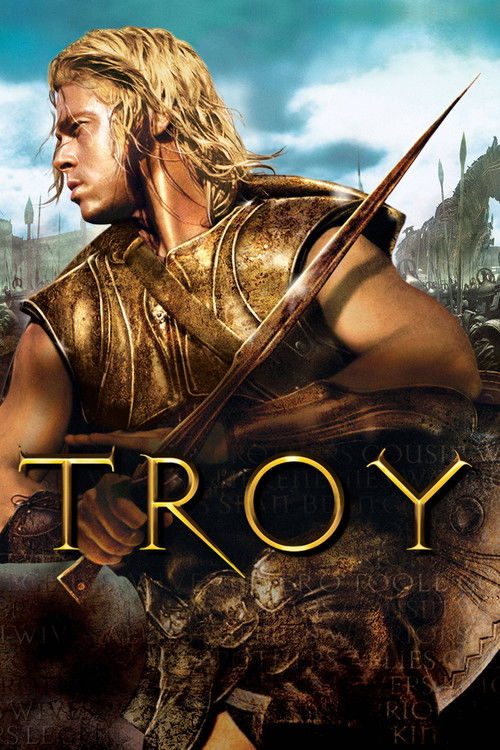 Troy (2004) film posteri