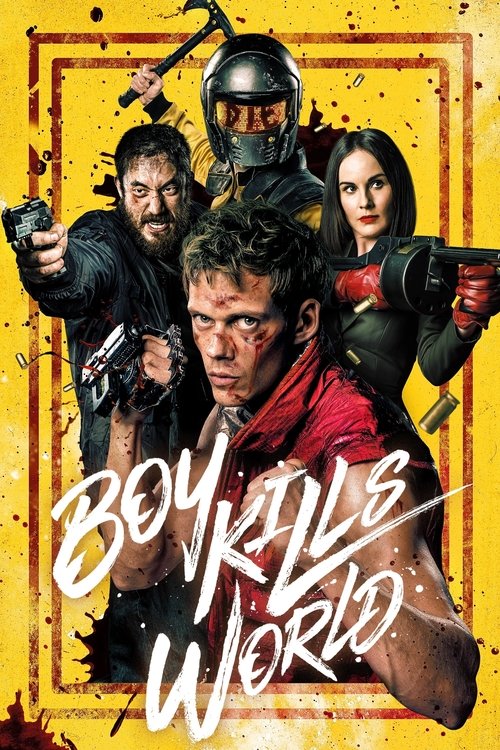 Boy Kills World (2024) film posteri