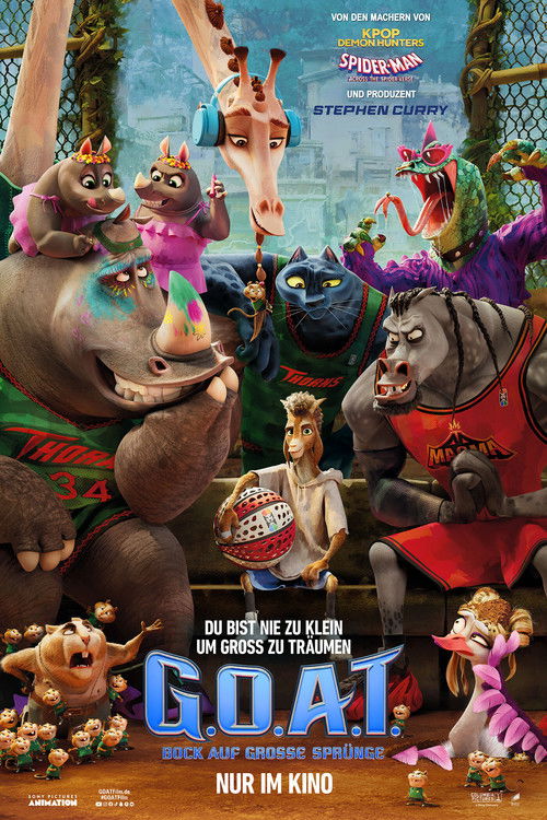 G.O.A.T. – Bock auf große Sprünge (2026) film posteri