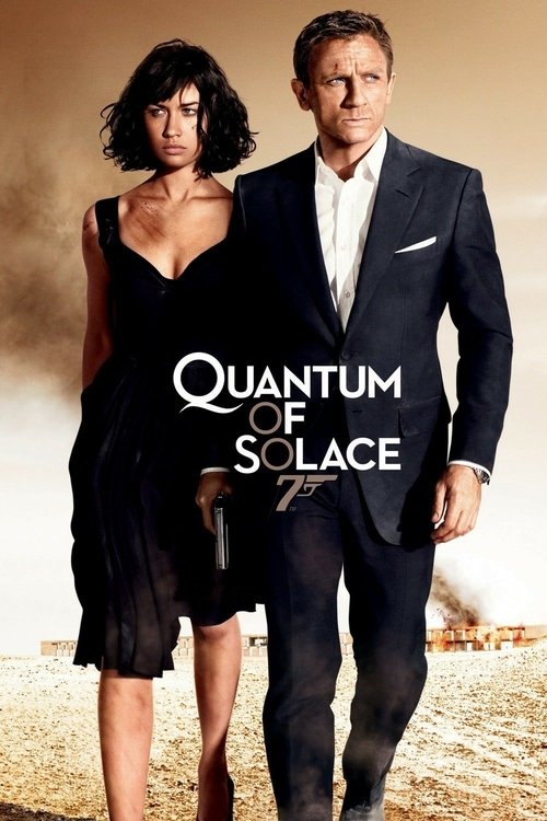 Quantum of Solace (2008) film posteri