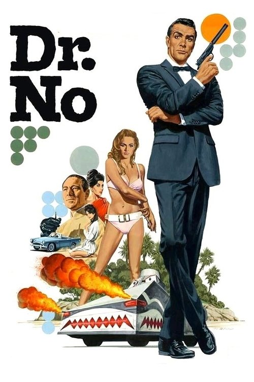 Dr. No (1962) film posteri