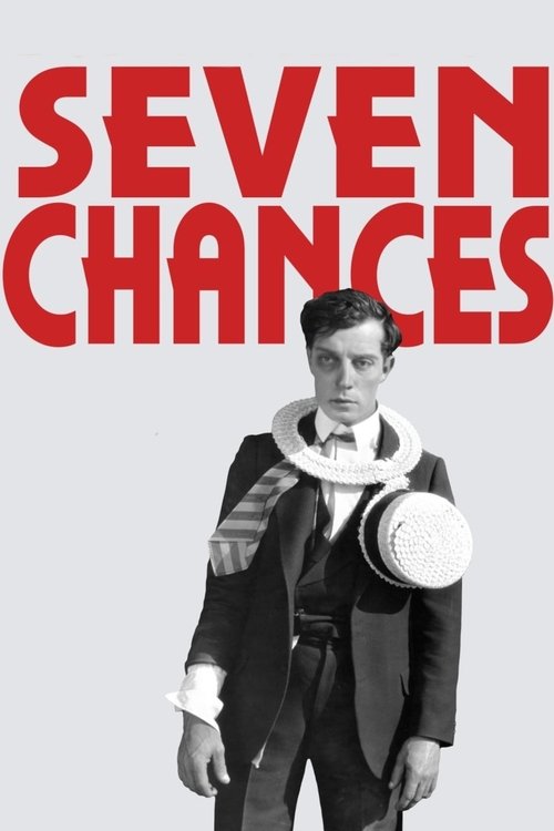 Sieben Chancen (1925) film posteri