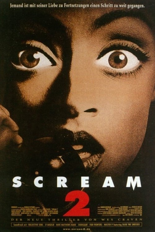 Scream 2 (1997) film posteri