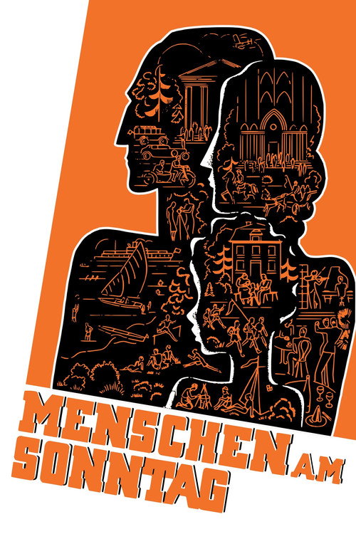 Menschen am Sonntag (1930) film posteri