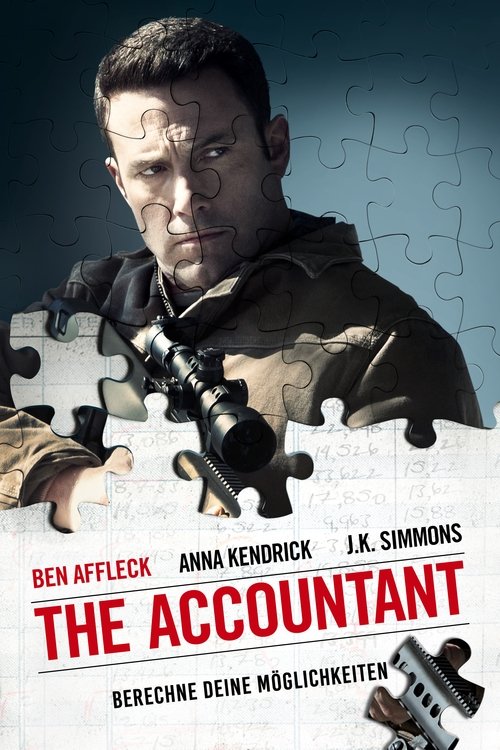 The Accountant (2016) film posteri