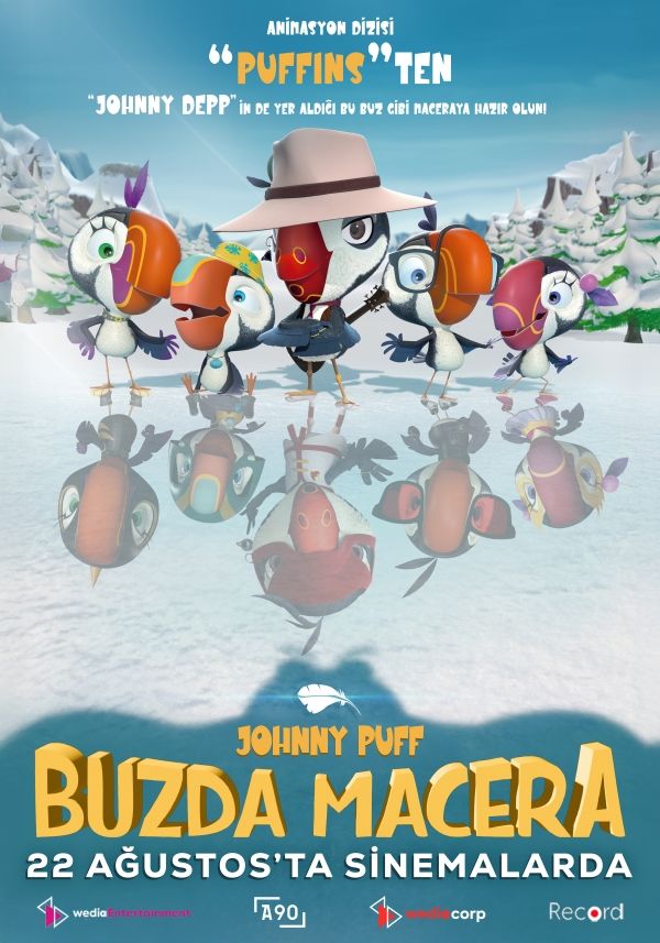 Johnny Puff: Buzda Macera (2025) film posteri