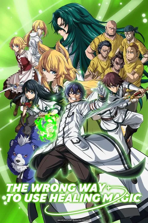 The Wrong Way to Use Healing Magic (2024) film posteri