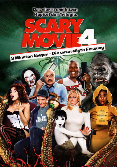 Scary Movie 4 (2006) film posteri