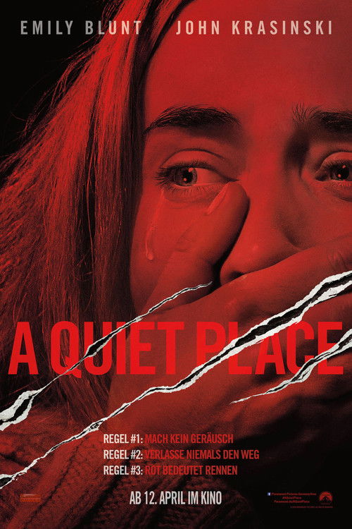 A Quiet Place (2018) film posteri