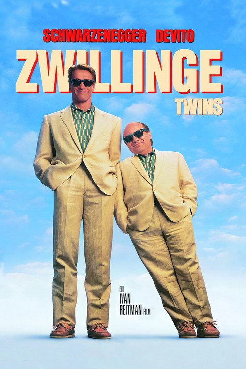 Twins – Zwillinge (1988) film posteri
