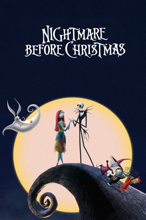 Nightmare Before Christmas (1993) film posteri