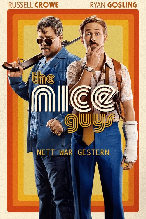 The Nice Guys (2016) film posteri