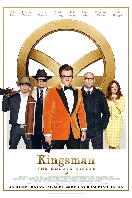 Kingsman: The Golden Circle (2017) film posteri
