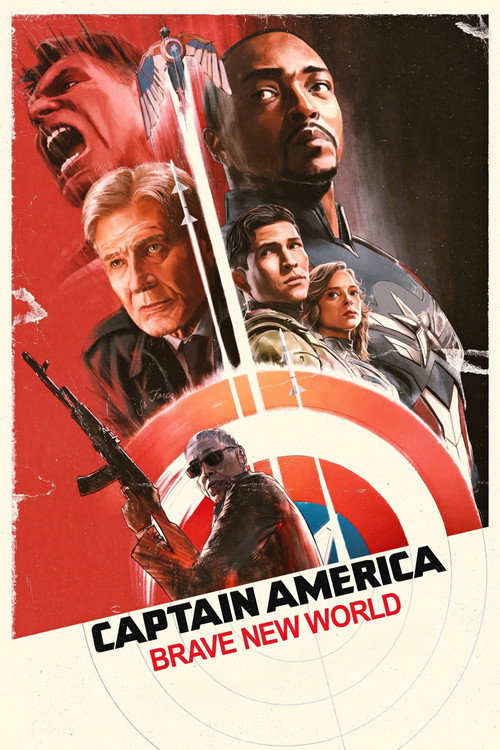 Captain America: Brave New World (2025) film posteri
