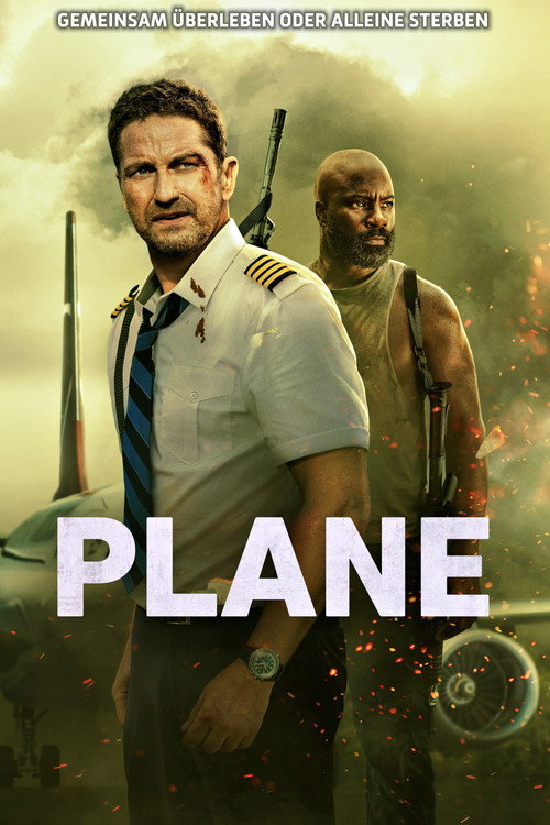 Plane (2023) film posteri