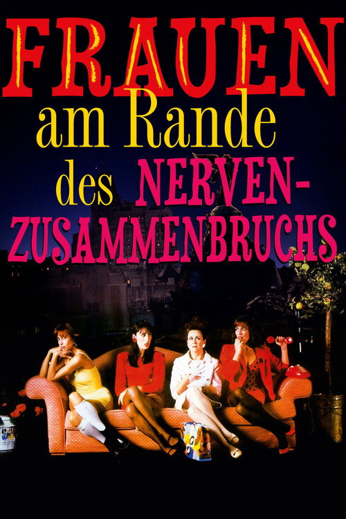 Frauen am Rande des Nervenzusammenbruchs (1988) film posteri