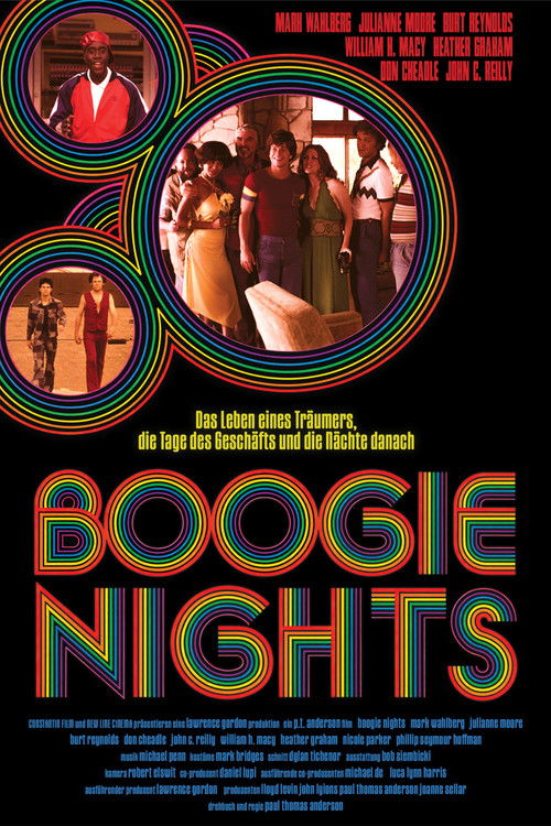 Boogie Nights (1997) film posteri