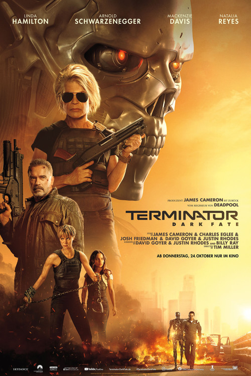 Terminator: Dark Fate (2019) film posteri