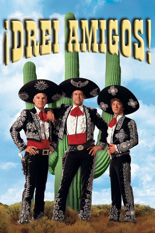 Drei Amigos! (1986) film posteri