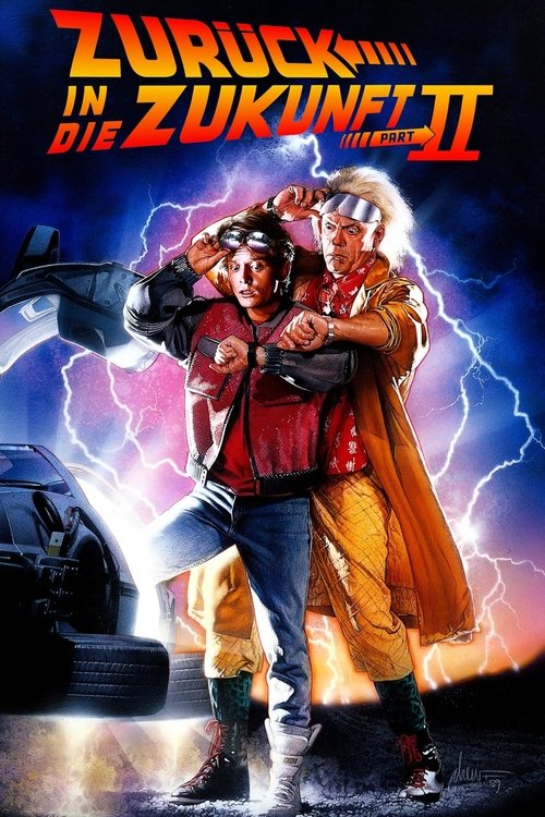 Zurück in die Zukunft II (1989) film posteri