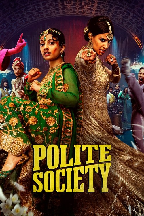Polite Society (2023) film posteri