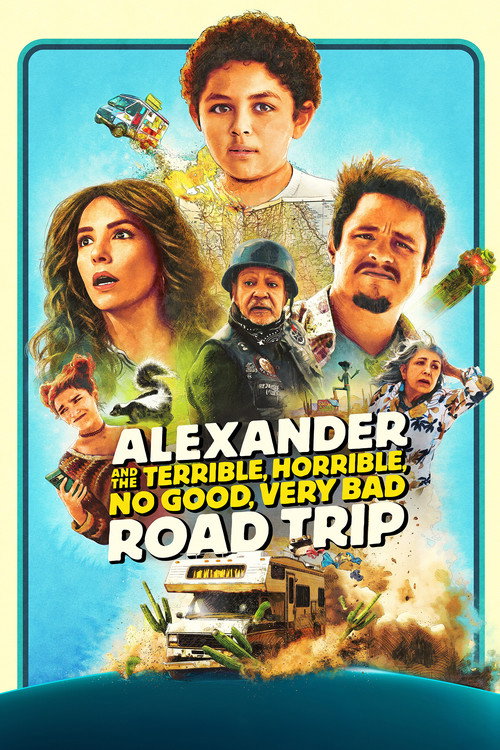 Alexander and the Terrible, Horrible, No Good, Very Bad Road Trip (2025) film posteri