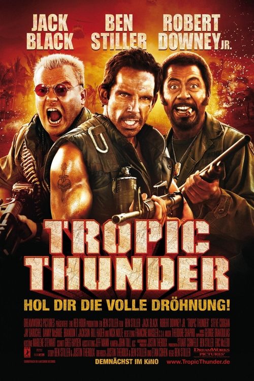Tropic Thunder – Hol Dir die volle Dröhnung! (2008) film posteri