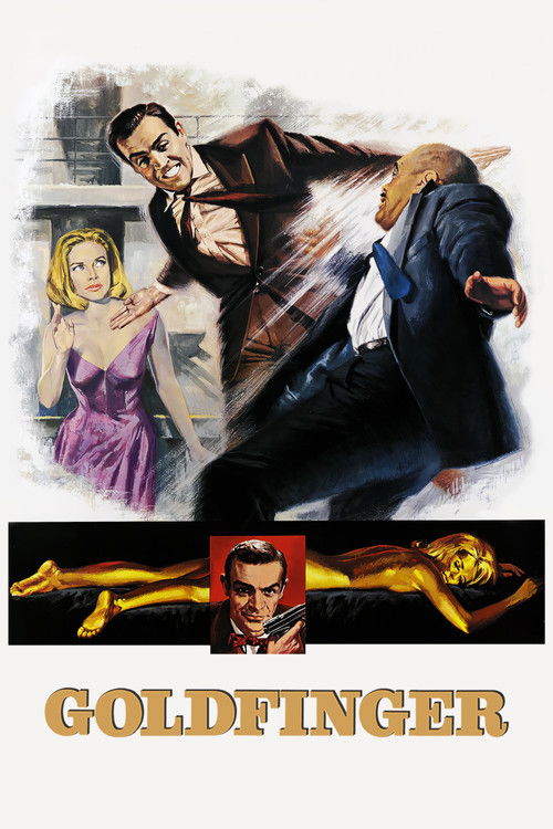 Goldfinger (1964) film posteri