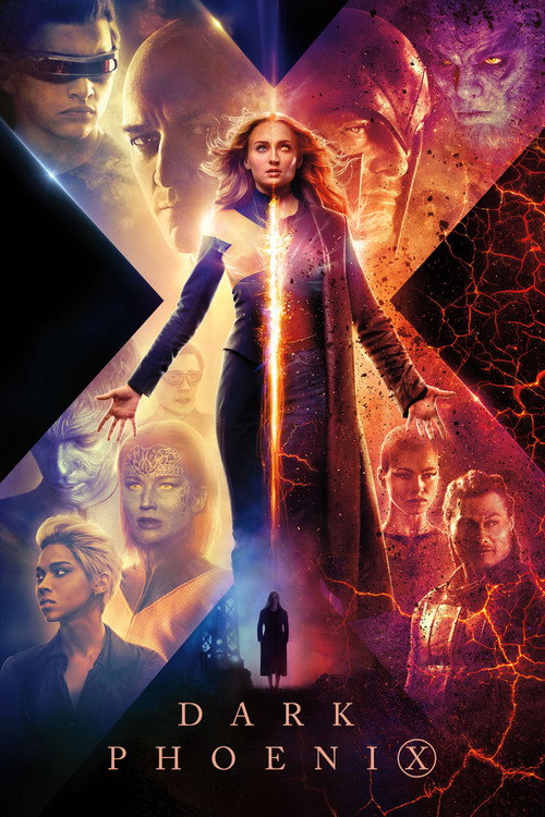 Dark Phoenix (2019) film posteri