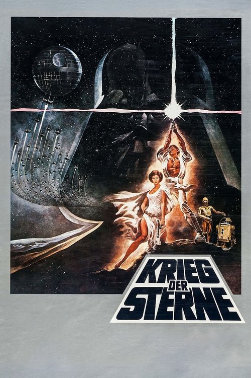 Krieg der Sterne (1977) film posteri