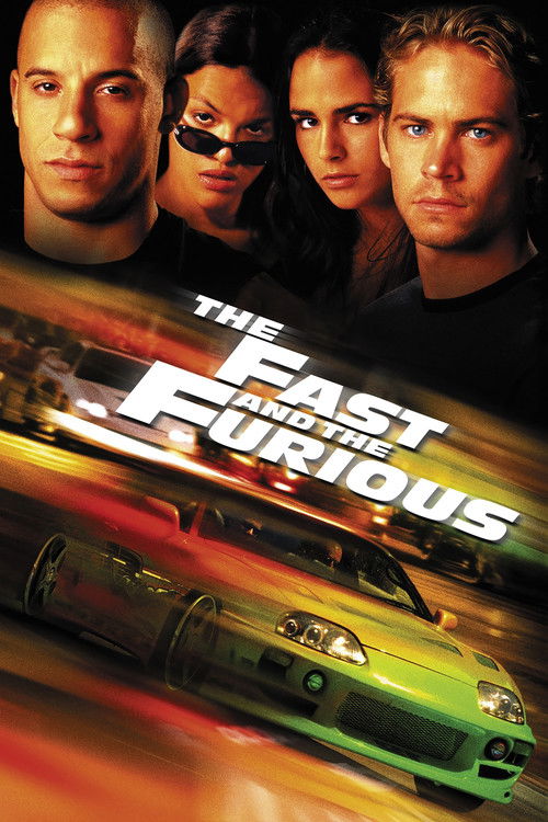 The Fast and the Furious (2001) film posteri