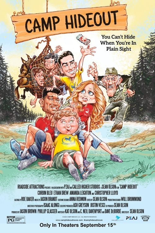 Camp Hideout (2023) film posteri