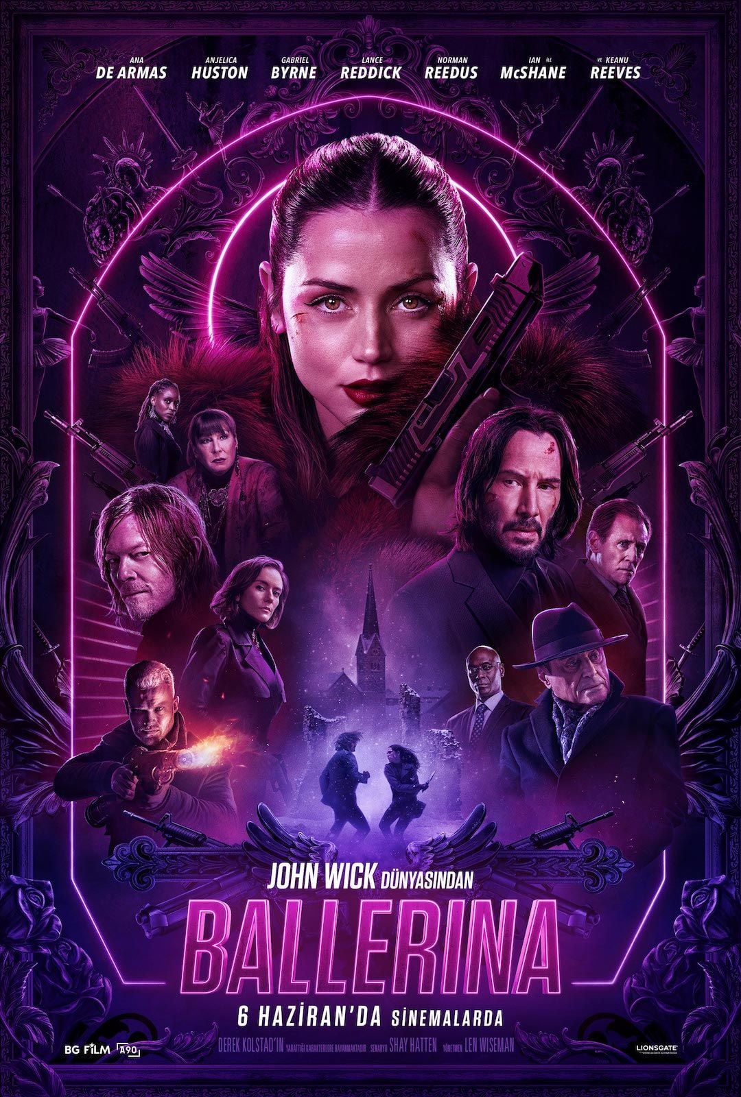Ballerina (2025) film posteri