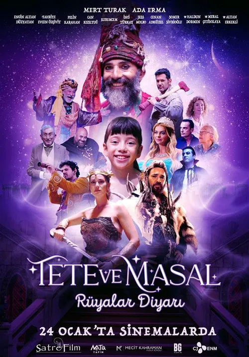 Tete ve Masal: Rüyalar Diyarı (2025) film posteri