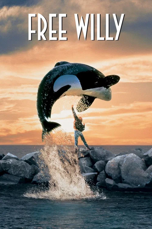 Özgür Willy (1993) film posteri