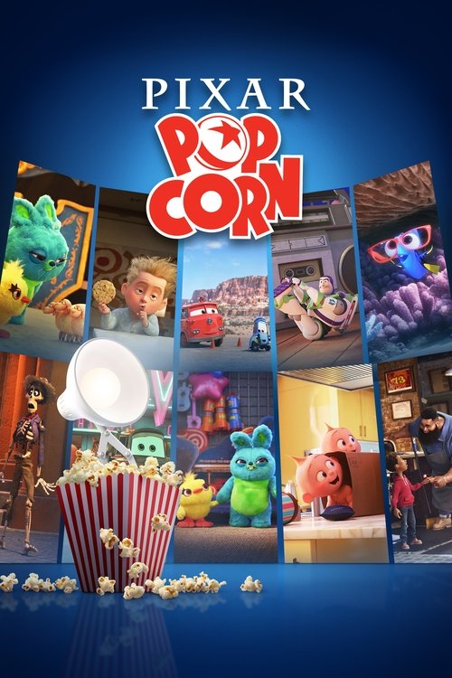Pixar Popcorn (2021) film posteri