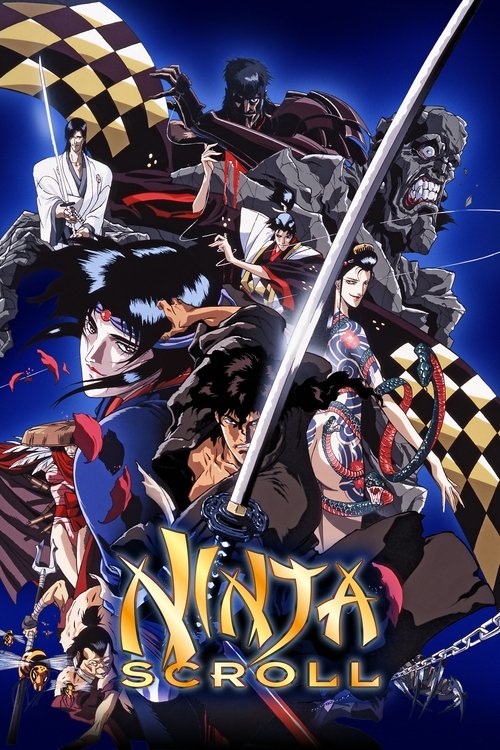 Ninja Scroll (1993) film posteri