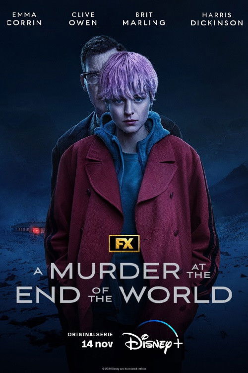 A Murder at the End of the World (2023) film posteri