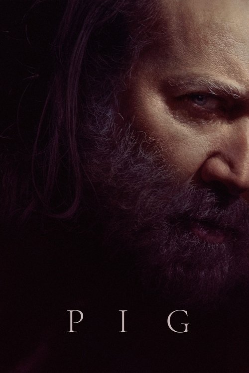 Pig (2021) film posteri