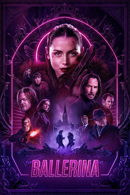 Ballerina (2025) film posteri
