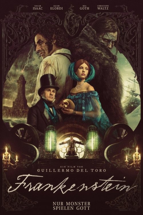 Frankenstein (2025) film posteri