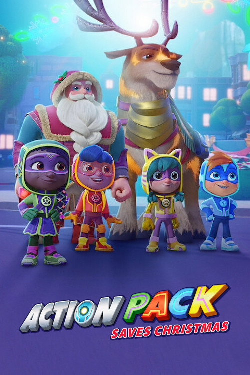 The Action Pack Saves Christmas (2022) film posteri