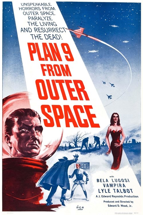 Plan 9 aus dem Weltall (1957) film posteri