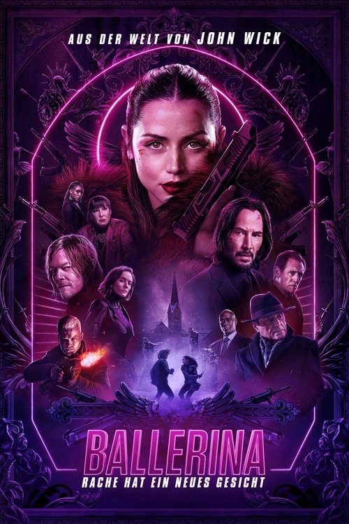 From the World of John Wick: Ballerina (2025) film posteri